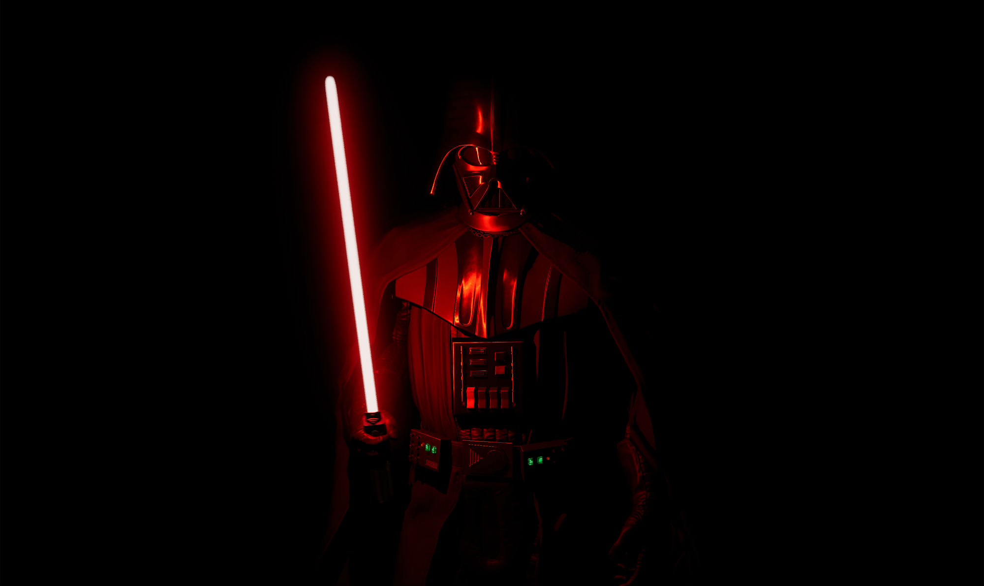 The Dark Lord of the Sith awaits...